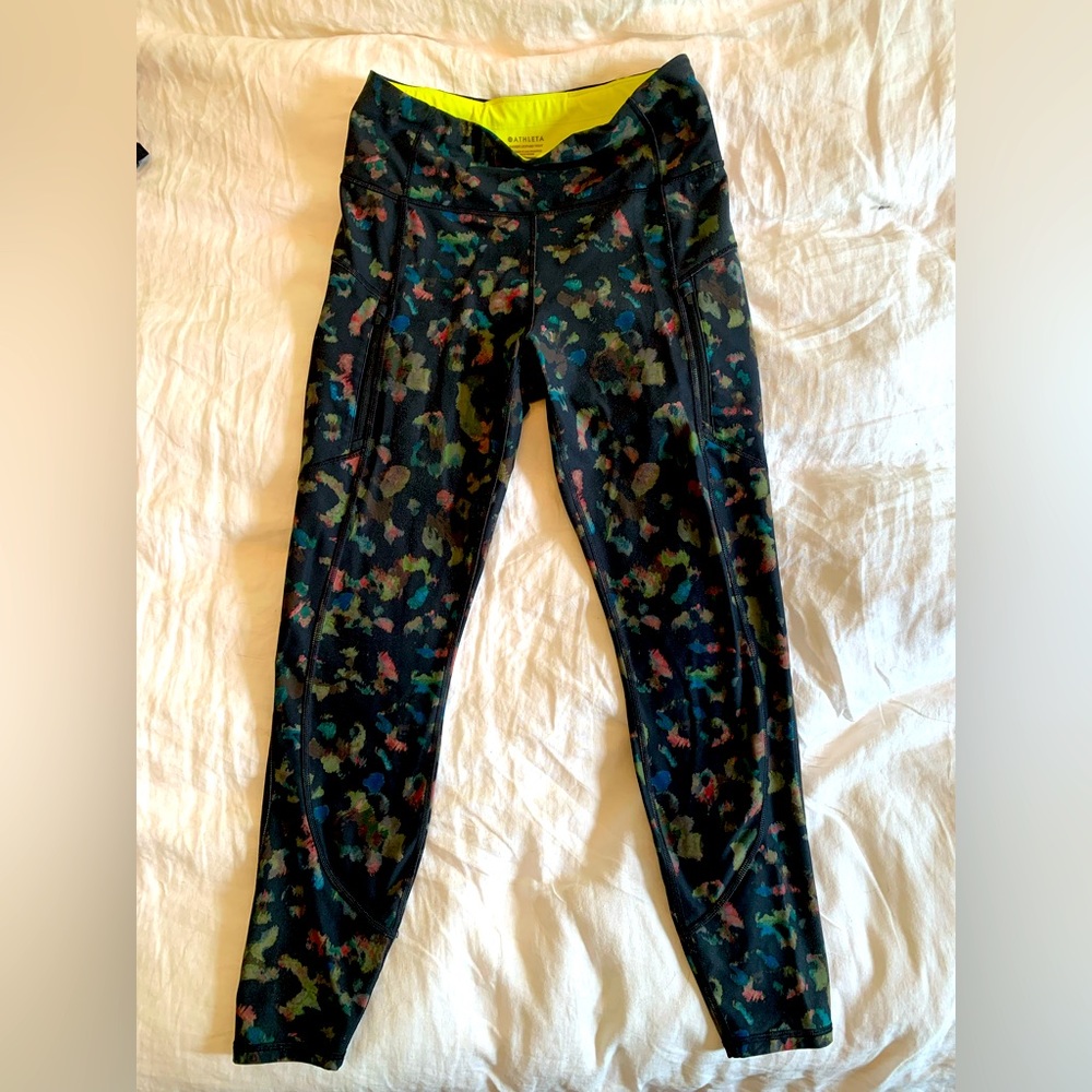 Fleece lined running leggings